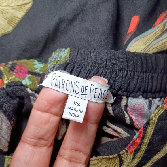 Patrons of Peace Tropical Maxi Skirt + Wild Fable Cropped Tank Set – NWT – XS/XX - Picture 11 of 13